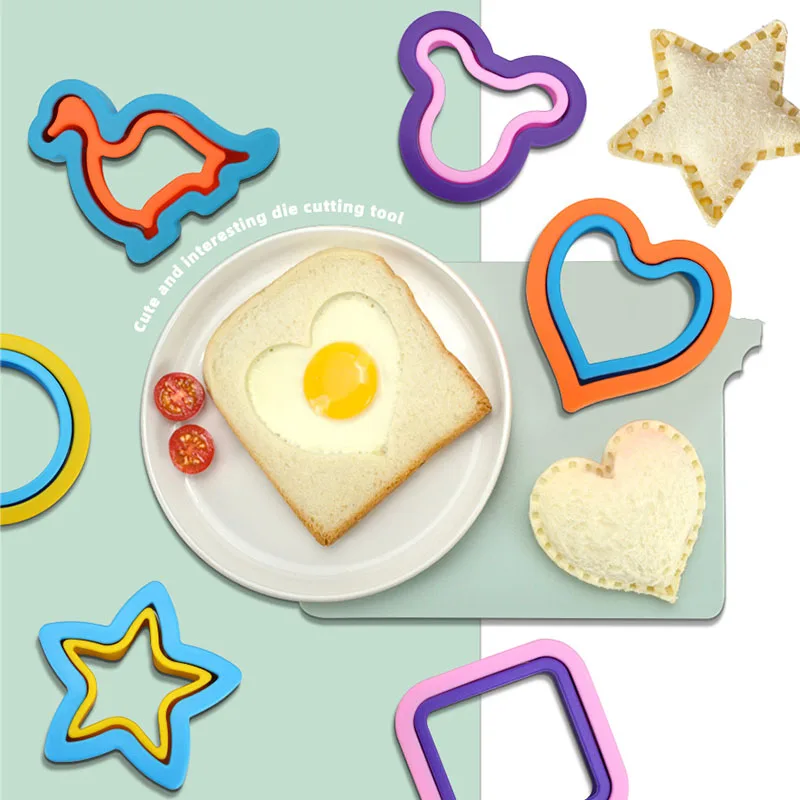 Cute Sandwich Cutter and Sealer Set for Children Kids DIY Bread Toast Cookies Mold Fruit Vegetable Shapes Cutters Baking Tools
Cute Sandwich Cutter and Sealer Set for Children Kids DIY Bread Toast Cookies Mold Fruit Vegetable Shapes Cutters Baking Tools