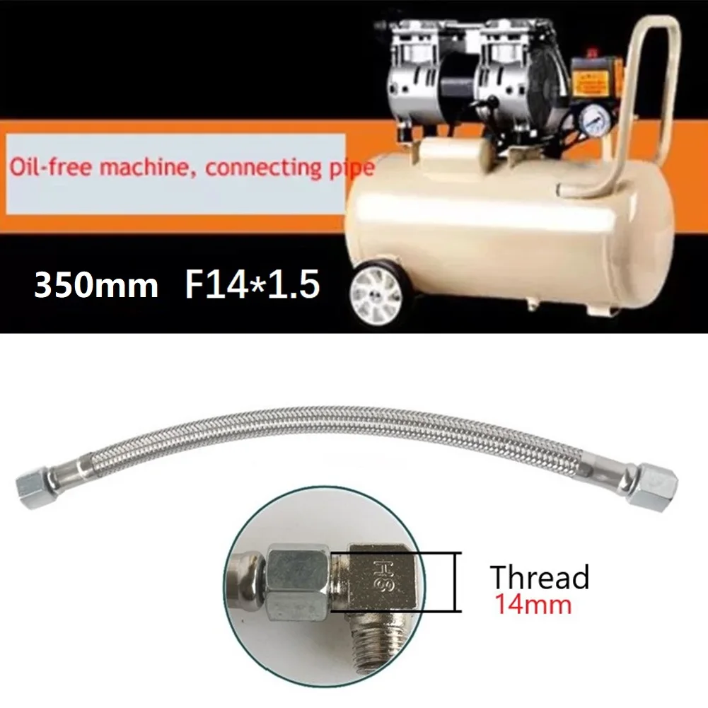 1pcs Air Compressor Flexible Hose Stainless Steel Connecting Hose For F14X1.5mm Hex Nut Air Compressor Intake Tube Replacement
1pcs Air Compressor Flexible Hose Stainless Steel Connecting Hose For F14X1.5mm Hex Nut Air Compressor Intake Tube Replacement