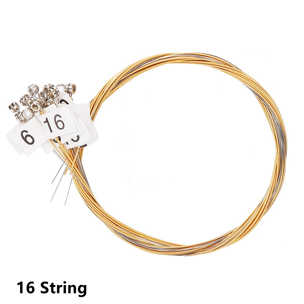 15/16/19/21/24Strings Lyre Brass Strings Set Lyre Harp Nylon String Replacement Professional Lyre String Instrument Accessories
15/16/19/21/24Strings Lyre Brass Strings Set Lyre Harp Nylon String Replacement Professional Lyre String Instrument Accessories