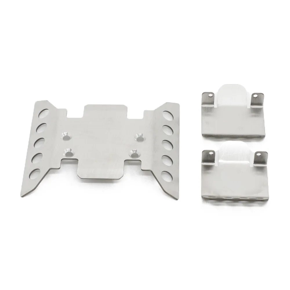 3pcs/lot Stainless Steel Chassis Armor Plate Axle Protector for 1/6 RC Crawler Car Axial SCX6 Jeep JLU Wrangler Upgrade Parts
3pcs/lot Stainless Steel Chassis Armor Plate Axle Protector for 1/6 RC Crawler Car Axial SCX6 Jeep JLU Wrangler Upgrade Parts