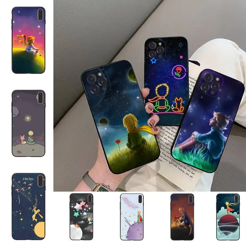 

MaiYaCa Little Prince Phone Case For iPhone 6 7 8 Plus 11 12 13 14 Pro SE 2020 MAX Mini X XS XR Back Funda Cover