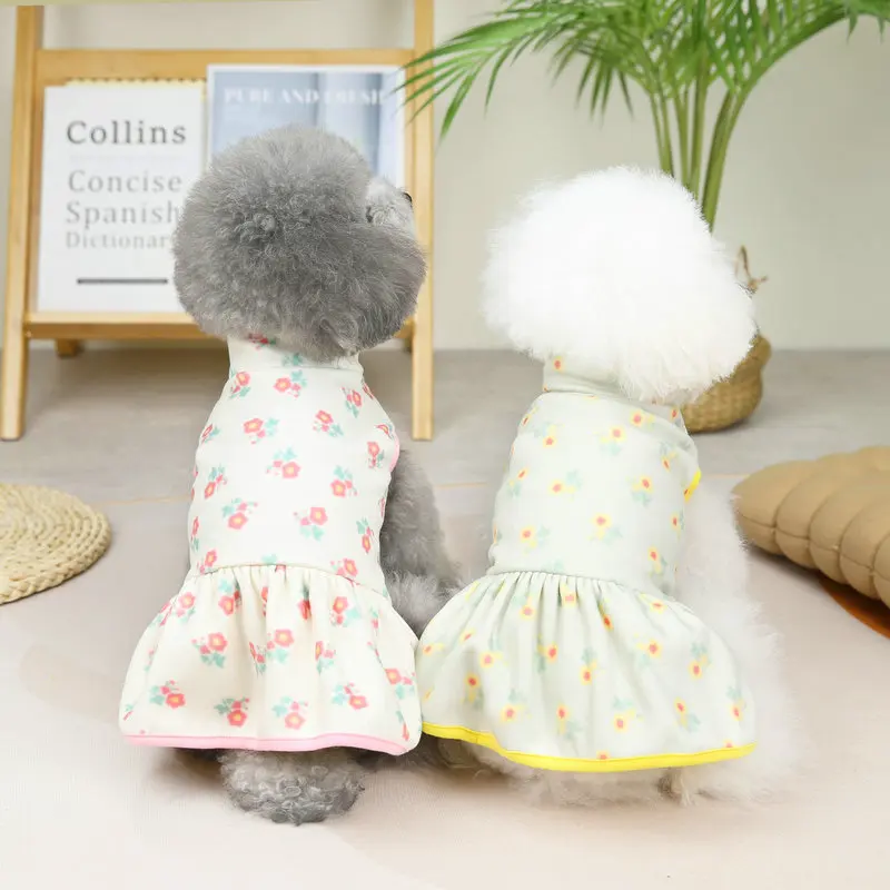 Broken Flower Dress Dogs Clothing Pet Sweet Thick for Dog Clothes Small Costume French Bulldog Cute Soft Winter Collar Perro
Broken Flower Dress Dogs Clothing Pet Sweet Thick for Dog Clothes Small Costume French Bulldog Cute Soft Winter Collar Perro