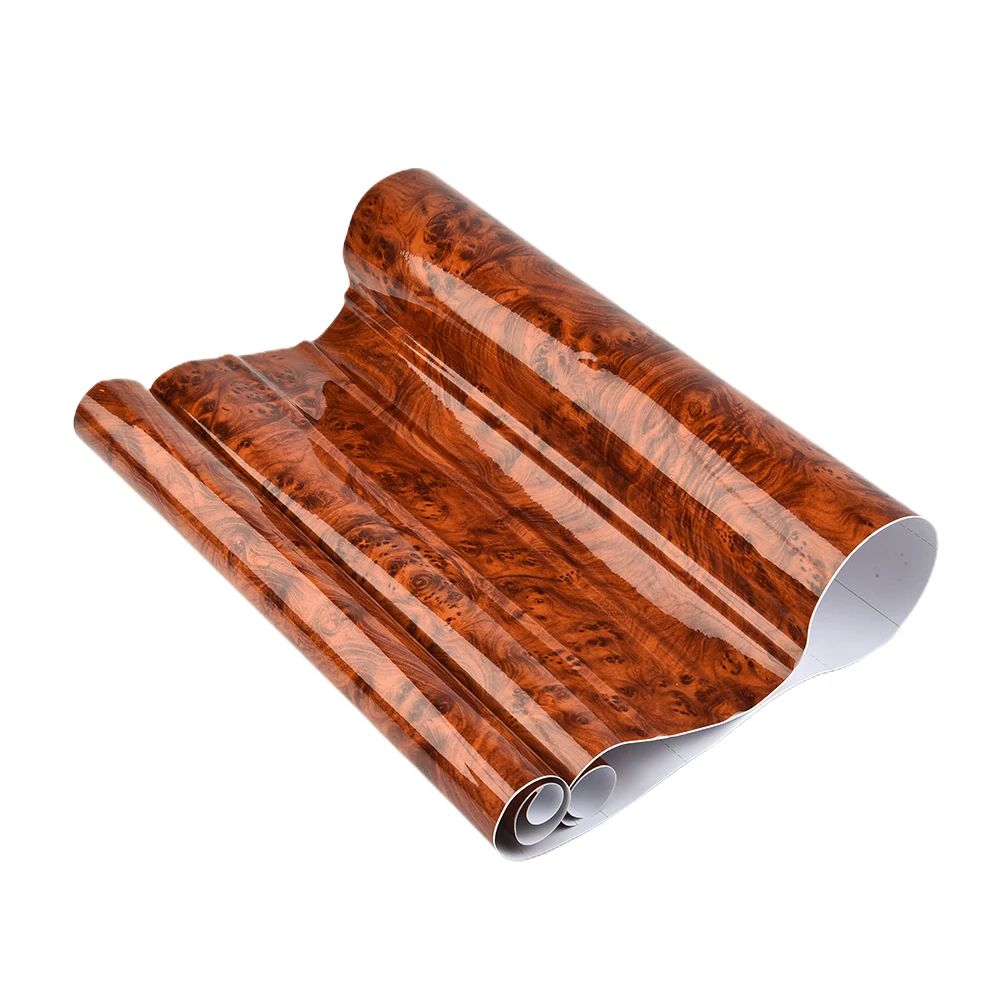 1 PC 40x100cm High Glossy Wood Grain Vinyl Trim Film Car Internal Stickers DIY Sticker Maroon Car Auto Interior Accessorries
1 PC 40x100cm High Glossy Wood Grain Vinyl Trim Film Car Internal Stickers DIY Sticker Maroon Car Auto Interior Accessorries
