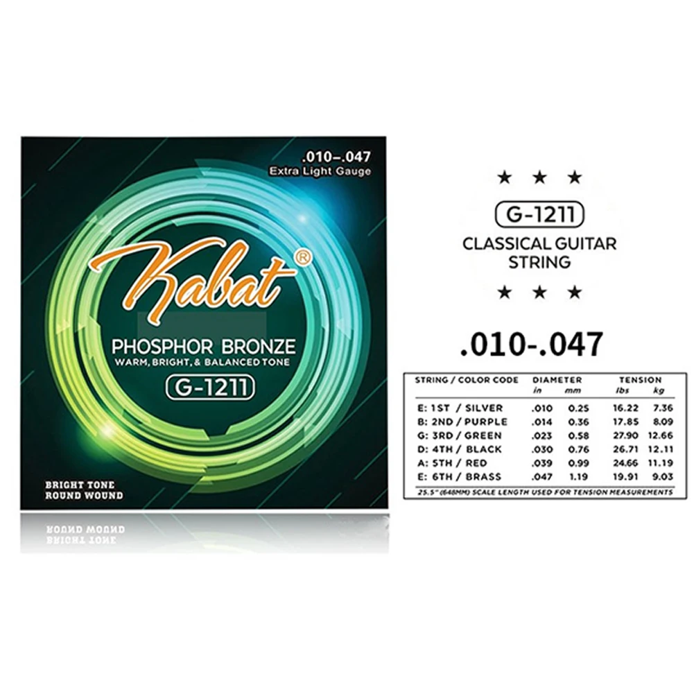 6 Pcs Nylon Classical Guitar Strings Accessories Full Size Tension 010 011 012 With Clear Nylon For E-1st/B-2nd/G-3rd Parts
6 Pcs Nylon Classical Guitar Strings Accessories Full Size Tension 010 011 012 With Clear Nylon For E-1st/B-2nd/G-3rd Parts