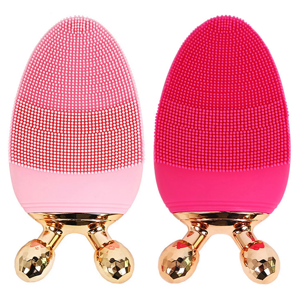 2 в 1, силиконовая электрическая щетка для чистки лица с зарядкой от USB
2 в 1, силиконовая электрическая щетка для чистки лица с зарядкой от USB