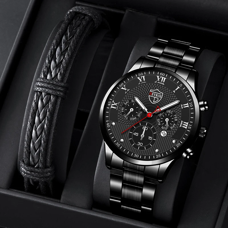 2022 Fashion Men Sport Watches Mens Luxury Stainless Steel Business Quartz Wristwatch Male Leather Bracelet Luminous Clock
2022 Fashion Men Sport Watches Mens Luxury Stainless Steel Business Quartz Wristwatch Male Leather Bracelet Luminous Clock