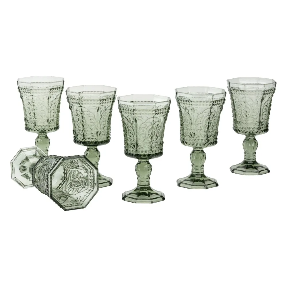 Smoke Gray Glass Drinking Glasses Set Vatican 8 Oz Red Wine Glass Set of 6 Glassware Cup Luxury Cups Goblet Cocktail Tumbler Bar
Smoke Gray Glass Drinking Glasses Set Vatican 8 Oz Red Wine Glass Set of 6 Glassware Cup Luxury Cups Goblet Cocktail Tumbler Bar