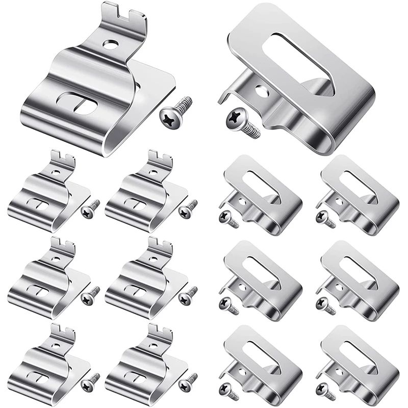 14Packs Replacement Belt Clip Hook Tool For 20V Max Oscillating Tools Belt Clip Belt Hook Compatible For 20V Power Tools
14Packs Replacement Belt Clip Hook Tool For 20V Max Oscillating Tools Belt Clip Belt Hook Compatible For 20V Power Tools