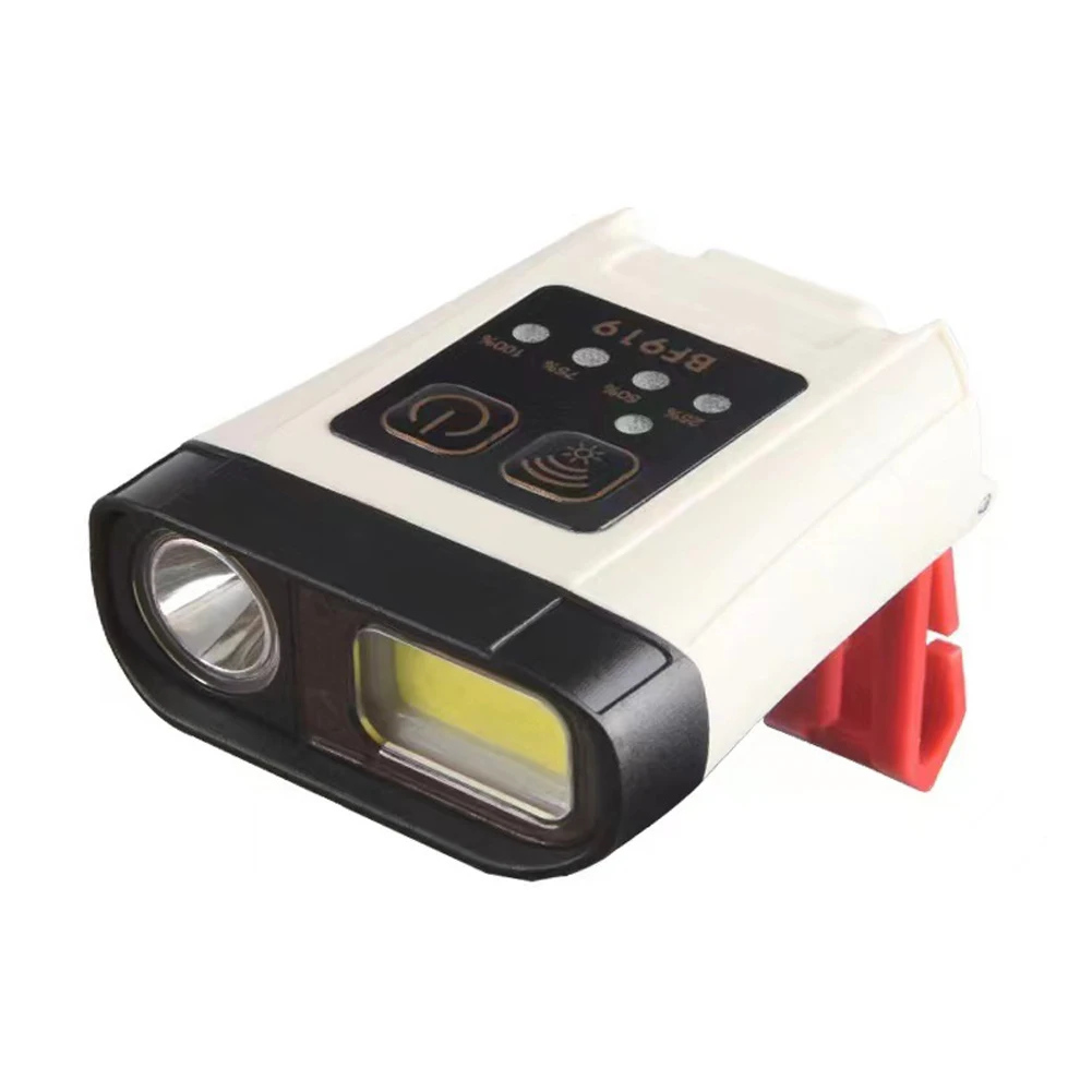 Rechargeable Cap Clip-On Head Lamp Headlight Hat Infrared Sensor Torch Rainproof Multi-function For Hiking Camping Cycling
Rechargeable Cap Clip-On Head Lamp Headlight Hat Infrared Sensor Torch Rainproof Multi-function For Hiking Camping Cycling