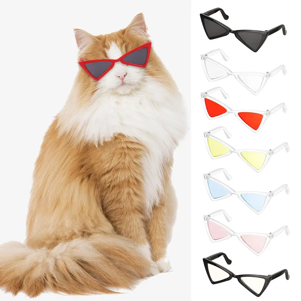 Fashion Cat Dog Glasses Vintage Triangle Square Frame Pet Sunglasses Multicolor Cool Pet Eyeglass Photograph Props Pet Accessory
Fashion Cat Dog Glasses Vintage Triangle Square Frame Pet Sunglasses Multicolor Cool Pet Eyeglass Photograph Props Pet Accessory