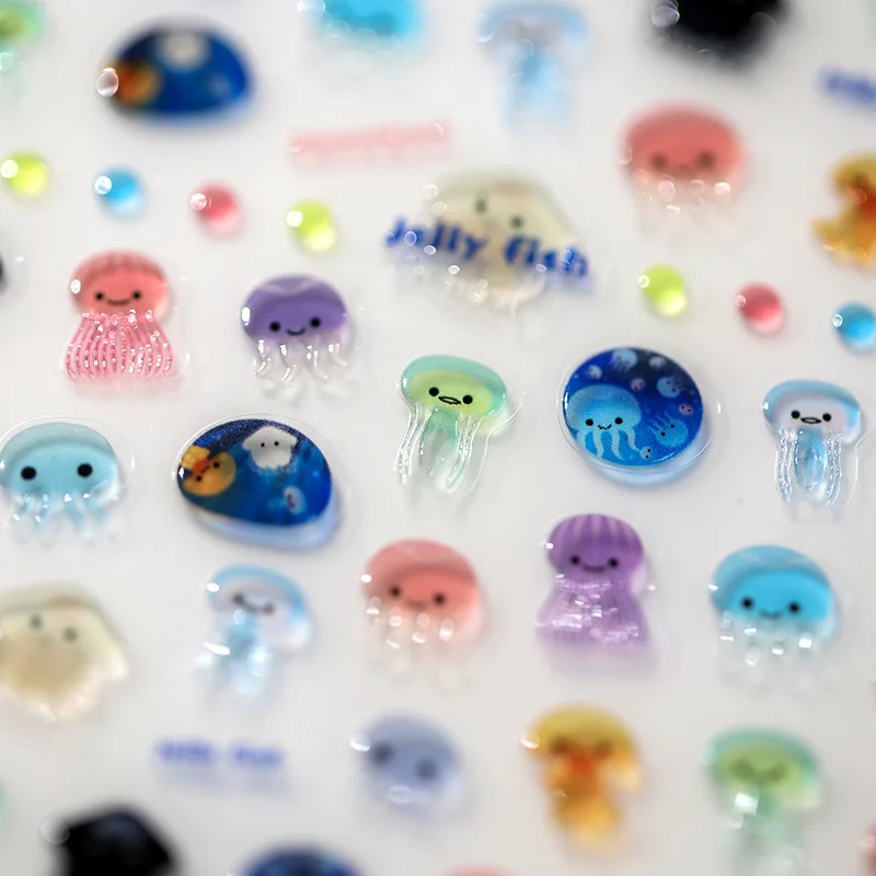 1Sheet 5D Realistic Jelly Nail Art Stickers Lovely Colorful Cartoon Fish Adheisve Nail Art Stickers Decals DIY Manicure Ornament
1Sheet 5D Realistic Jelly Nail Art Stickers Lovely Colorful Cartoon Fish Adheisve Nail Art Stickers Decals DIY Manicure Ornament