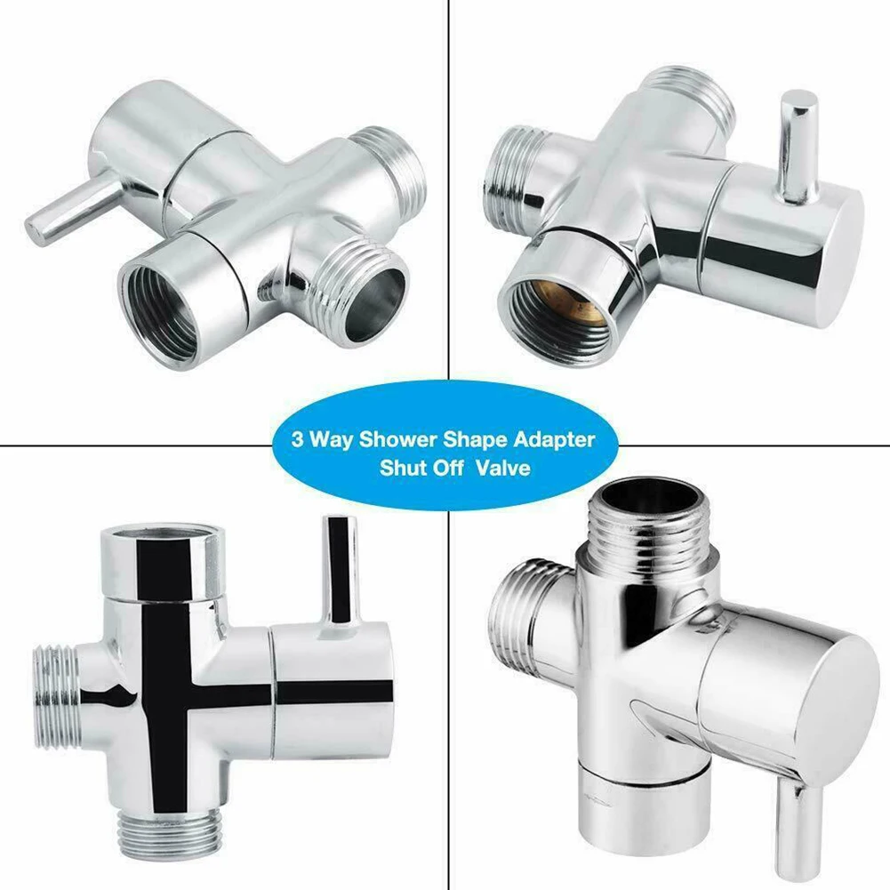 Durable High Quality Accessories Diverter Valve Household Products 3 Way Brass Chrome Converter For Shower Head
Durable High Quality Accessories Diverter Valve Household Products 3 Way Brass Chrome Converter For Shower Head