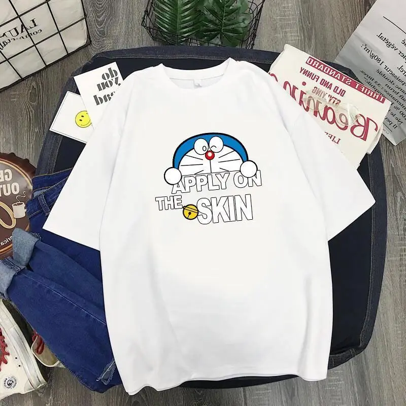 Женская футболка с принтом, летний женский топ из чистого хлопка в стиле Харадзюку, женская футболка с круглым вырезом, женская одежда
Женская футболка с принтом, летний женский топ из чистого хлопка в стиле Харадзюку, женская футболка с круглым вырезом, женская одежда