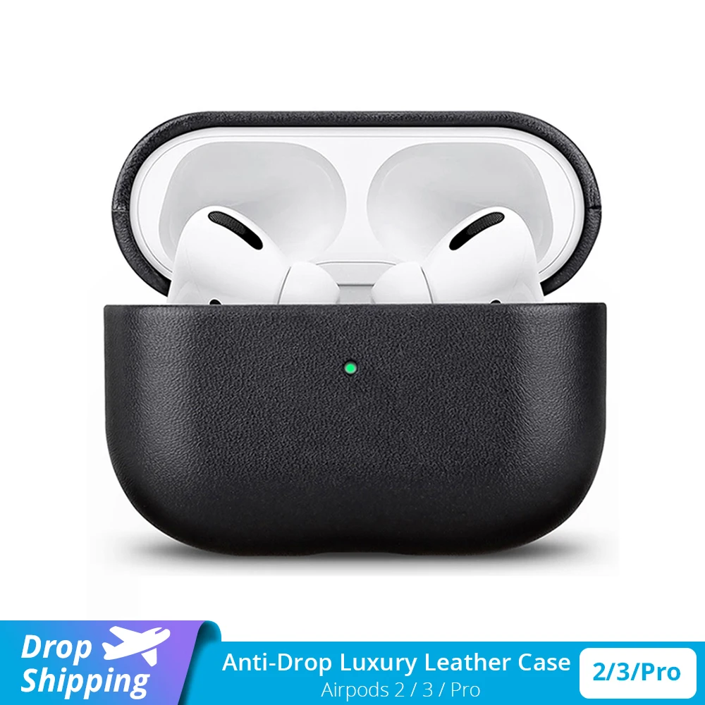 Роскошный чехол Fivetech из натуральной кожи для AirPods Pro чехлы с полной защитой, чехол с противоударной пряжкой для AirPods 3
Роскошный чехол Fivetech из натуральной кожи для AirPods Pro чехлы с полной защитой, чехол с противоударной пряжкой для AirPods 3