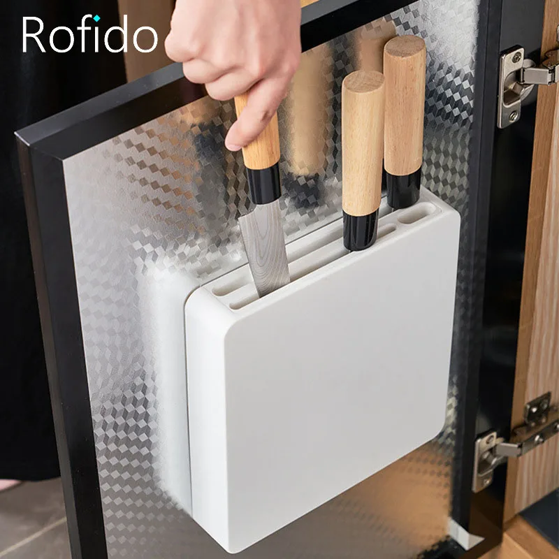 Knife Holder Kitchen Stand Wall-Mounted Knives Holder Cabinet Storage Chopper Scissors Organizer Cooking Kitchen Accessories 
Knife Holder Kitchen Stand Wall-Mounted Knives Holder Cabinet Storage Chopper Scissors Organizer Cooking Kitchen Accessories