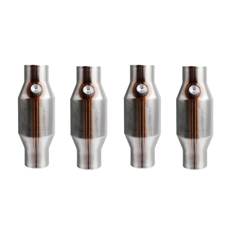 4Pcs 2.5Inch Spun Universal Catalytic Converter High Flow Stainless Steel 425250 Exhaust Catalytic Converter
4Pcs 2.5Inch Spun Universal Catalytic Converter High Flow Stainless Steel 425250 Exhaust Catalytic Converter