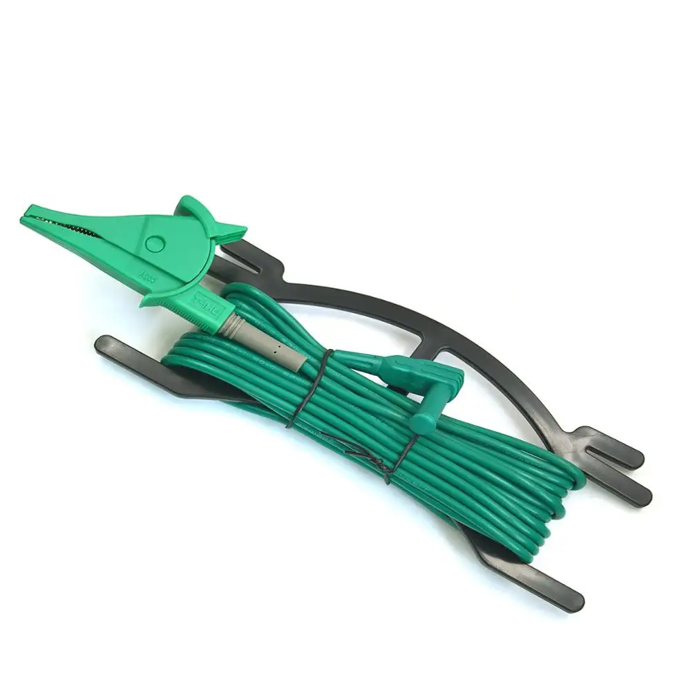 ZIBOO-Memimpin Uji untuk Ketahanan Tanah Bumi Tester Meter Hijau 5 M untuk UNI-T UT522
ZIBOO-Memimpin Uji untuk Ketahanan Tanah Bumi Tester Meter Hijau 5 M untuk UNI-T UT522