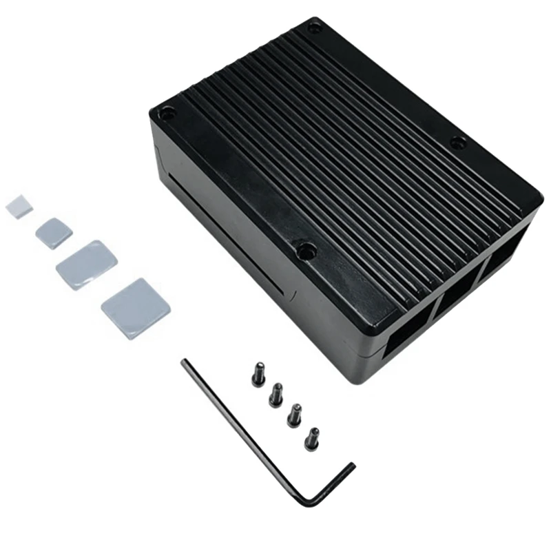 1 Set For Raspberry Pi 4 Model B Aluminum Alloy Case Metal Enclosure Heat Dissipation Case
1 Set For Raspberry Pi 4 Model B Aluminum Alloy Case Metal Enclosure Heat Dissipation Case