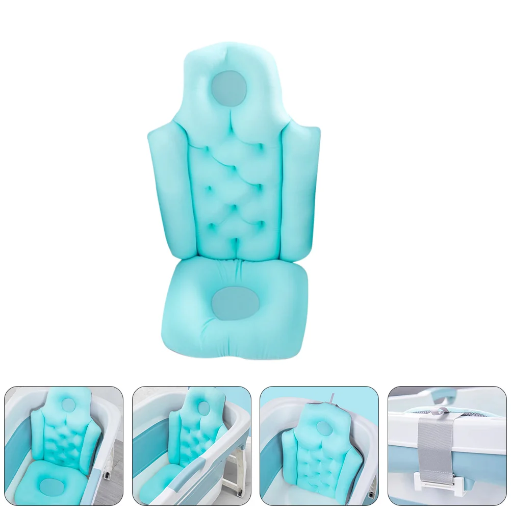 Suspension Pad Bath Tub Cushion Pillows Neck Back Support Full Body Blow Booster Seat Kids
Suspension Pad Bath Tub Cushion Pillows Neck Back Support Full Body Blow Booster Seat Kids