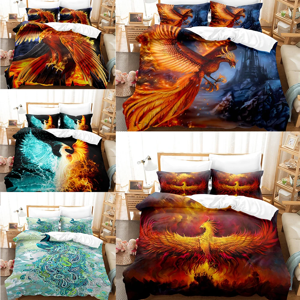 Fire Phoenix Duvet Cover Set Bedding Sets Adults Kids Comforter Cover with Pillowcases for Boys Teens Adults
Fire Phoenix Duvet Cover Set Bedding Sets Adults Kids Comforter Cover with Pillowcases for Boys Teens Adults