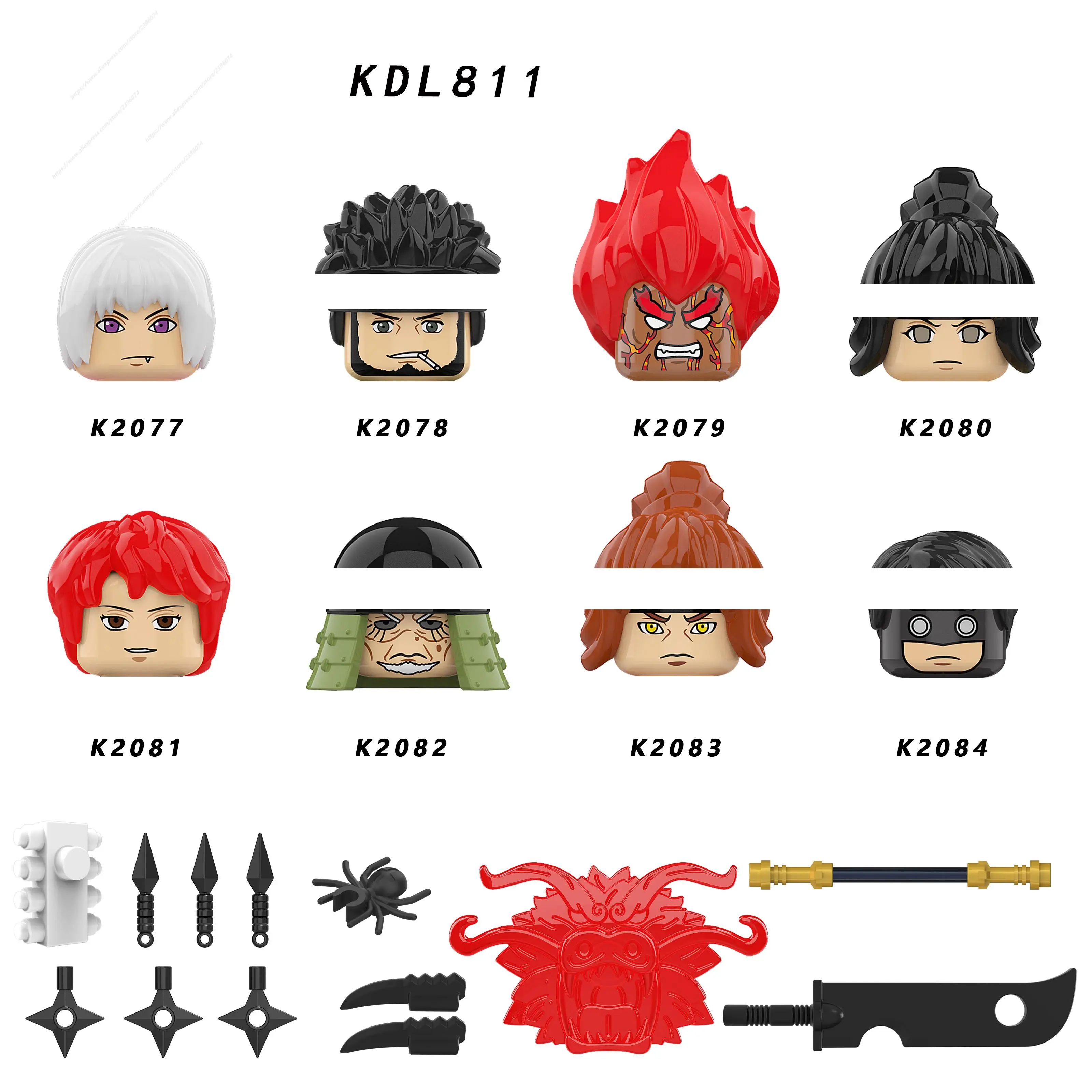 Single New Cartoon Figures Head accessories Building Block children KDL811 K2077 K2078 K2079 K2080 K2081 K2082
Single New Cartoon Figures Head accessories Building Block children KDL811 K2077 K2078 K2079 K2080 K2081 K2082