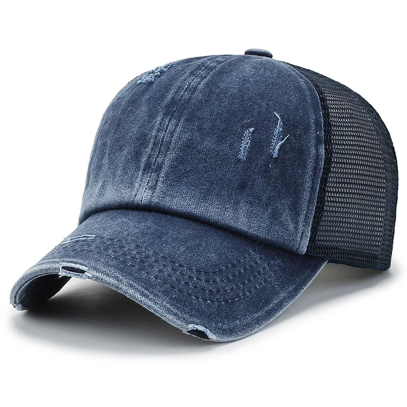 Messy High Bun Ponytail Hat Vintage Washed Distressed Pony Cap Adjustable Breathable Mesh Trucker Cap
Messy High Bun Ponytail Hat Vintage Washed Distressed Pony Cap Adjustable Breathable Mesh Trucker Cap