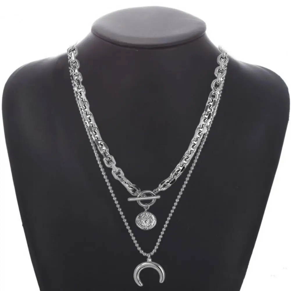 Collar Necklace Polished Hip Hop Decorate Stainless Steel Collar Necklace Necklace for Dating
Collar Necklace Polished Hip Hop Decorate Stainless Steel Collar Necklace Necklace for Dating