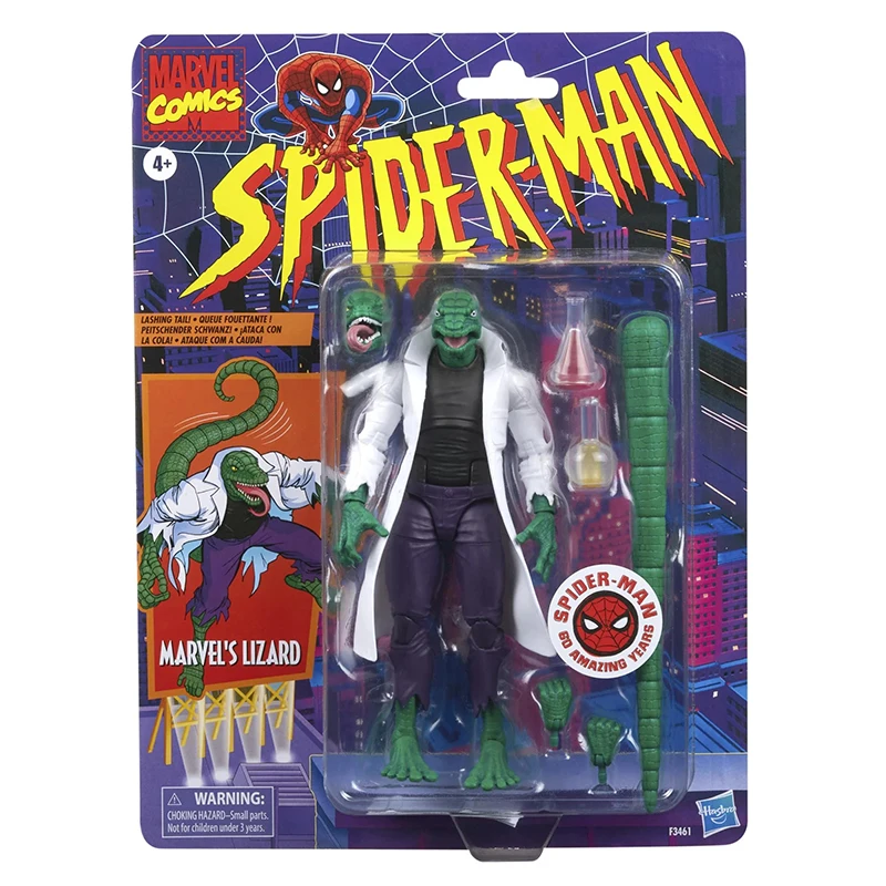Spiderman Action Figure Toys Ml Legends Curtis Curt Connors Figurine Manga Figuras 6inch Collection Movable Model Birthday Gifts
Spiderman Action Figure Toys Ml Legends Curtis Curt Connors Figurine Manga Figuras 6inch Collection Movable Model Birthday Gifts
