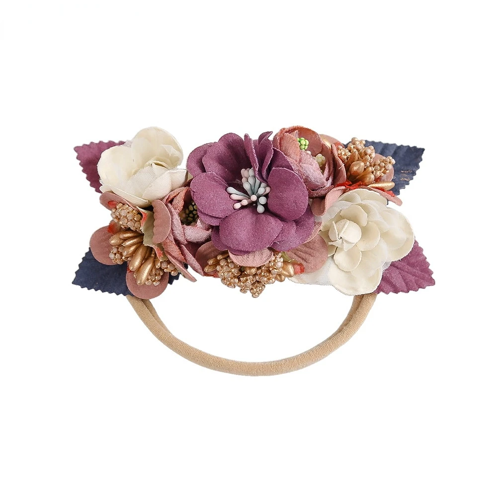 New Flower Hair Rope Children's Newborn Headband Baby Hairband High Elasticity Nylon Headdress Wholesale Toddler Accessories
New Flower Hair Rope Children's Newborn Headband Baby Hairband High Elasticity Nylon Headdress Wholesale Toddler Accessories