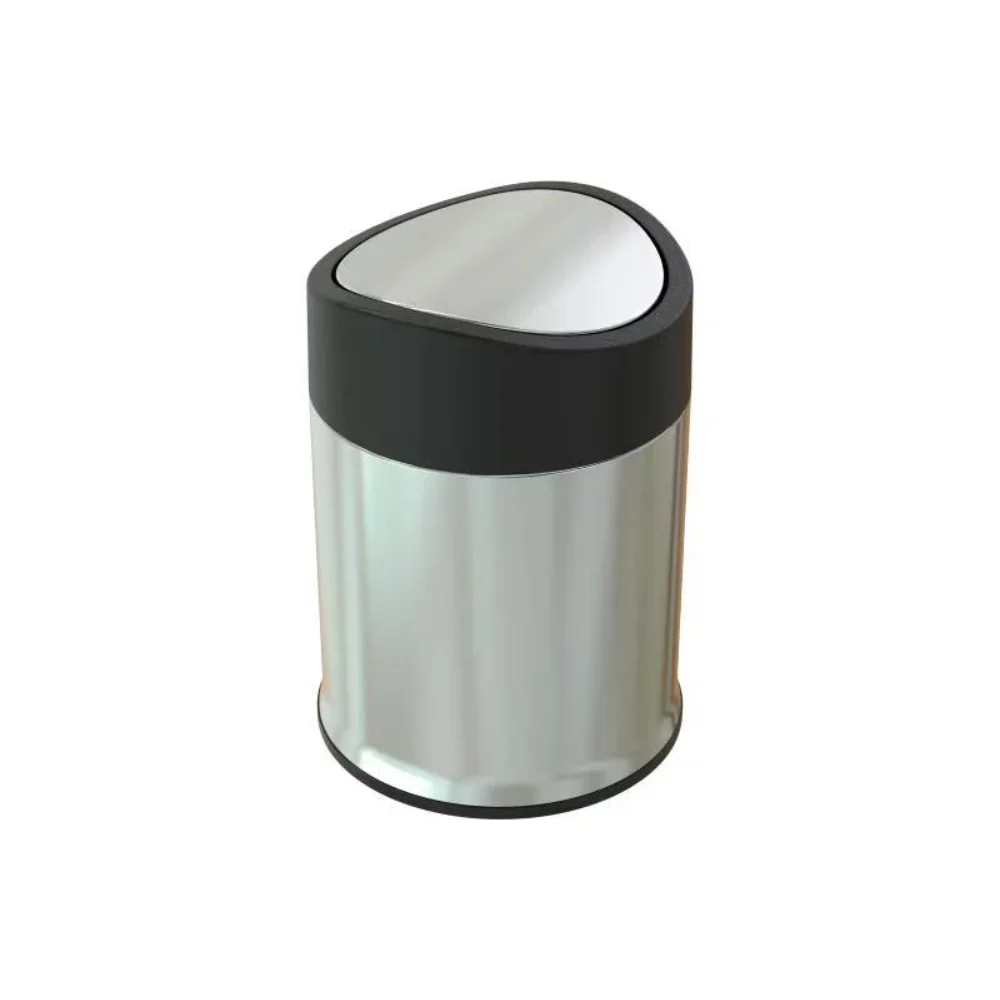 1.3 Gal / 5L Stainless Steel Bathroom Swing Top Garbage Can Kitchen Trash Can
1.3 Gal / 5L Stainless Steel Bathroom Swing Top Garbage Can Kitchen Trash Can