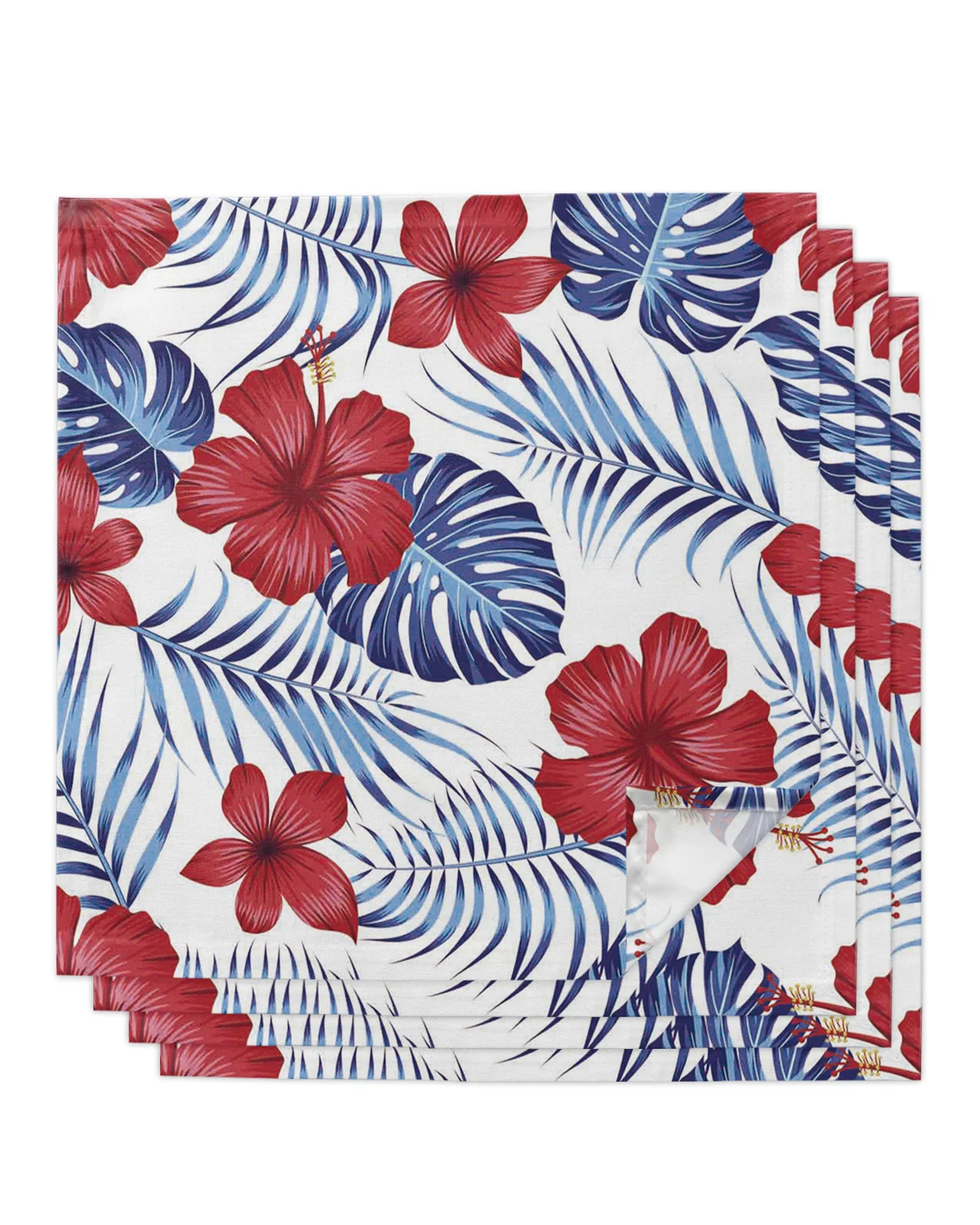 4pcs Red Flower Tropical Plant Leaves Square 50cm Table Napkin Wedding Decoration Table Cloth Kitchen Dinner Serving Napkins
4pcs Red Flower Tropical Plant Leaves Square 50cm Table Napkin Wedding Decoration Table Cloth Kitchen Dinner Serving Napkins