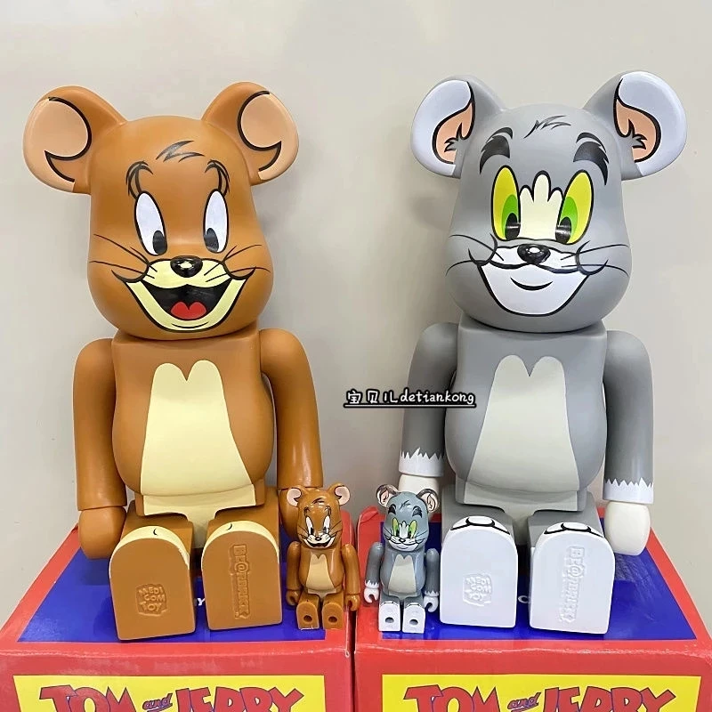 Том Джерри Bearbrick 400% /100%, фигурка модели, игрушка, статуя, украшение, анимационная игра, игрушки для детей, Рождественский подарок #
Том Джерри Bearbrick 400% /100%, фигурка модели, игрушка, статуя, украшение, анимационная игра, игрушки для детей, Рождественский подарок #