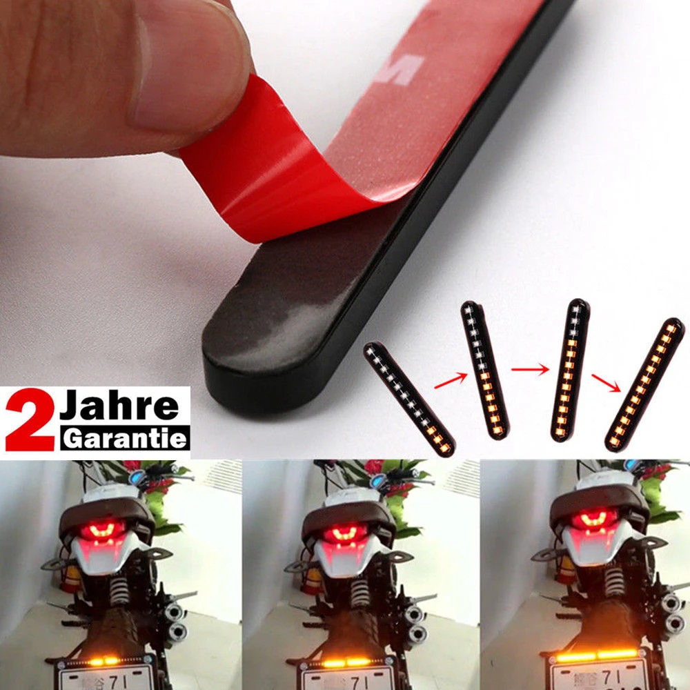 Universal 12 LED Motorcycle Turn Signal Light Amber Water Flowing Turn Signal Tail Rear Brake Stop Lamp Brake Indicator Light
Universal 12 LED Motorcycle Turn Signal Light Amber Water Flowing Turn Signal Tail Rear Brake Stop Lamp Brake Indicator Light