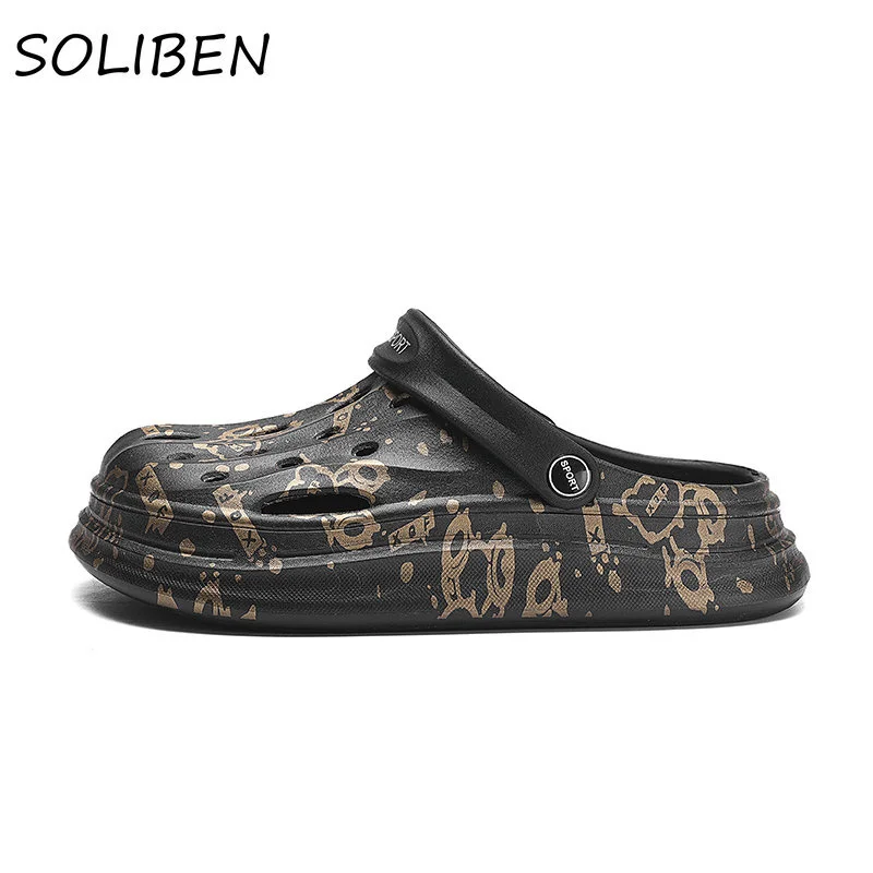 Summer Sandals for Men Casual Beach Slippers Man Garden Shoes Non-slip Thick Sole Sandals Outdoor Clogs Sandals Unisex
Summer Sandals for Men Casual Beach Slippers Man Garden Shoes Non-slip Thick Sole Sandals Outdoor Clogs Sandals Unisex