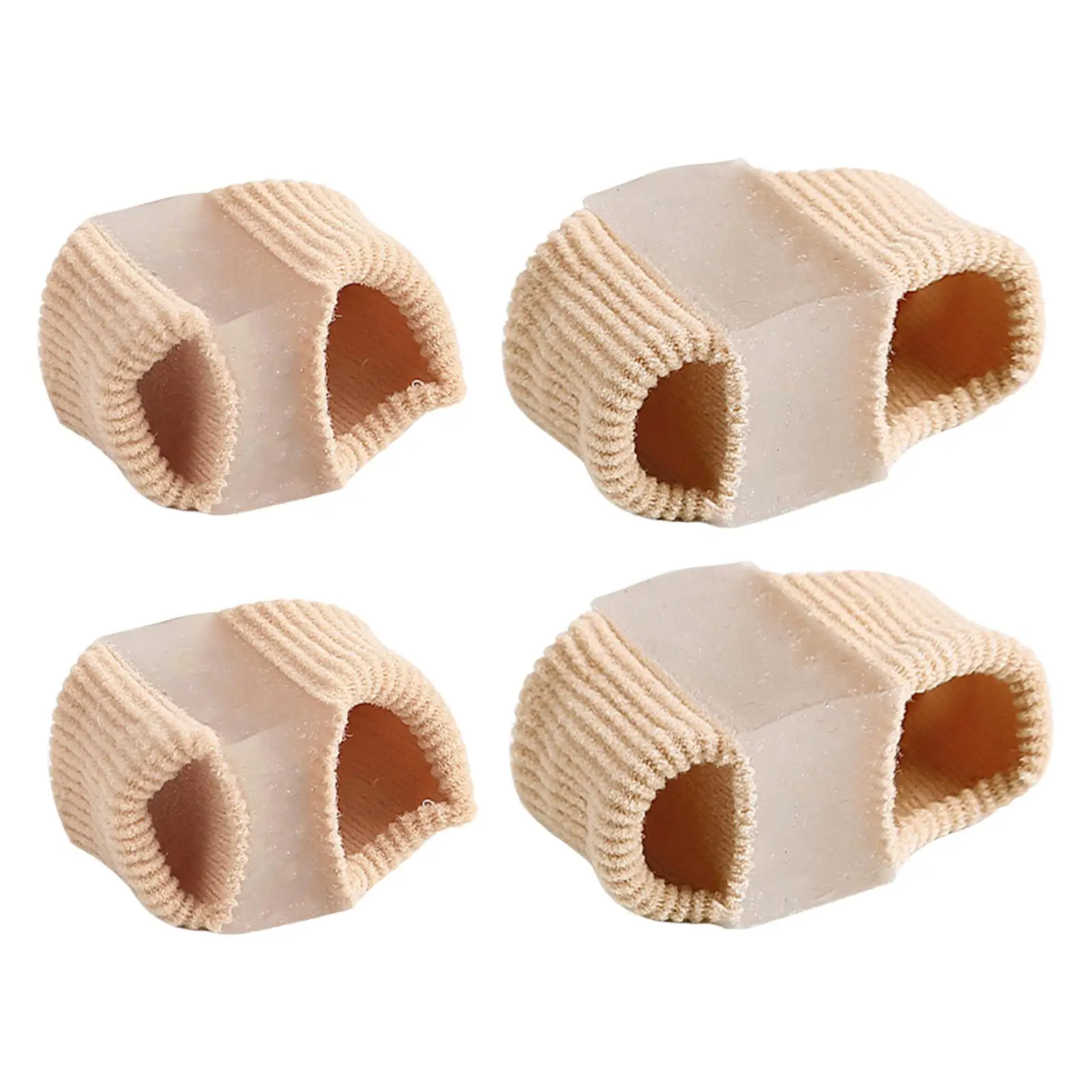 Set of 2 Toe Separators Gel with 2 Loops Comfort Day and Night Soft Fabric for Hallux Valgus Correctors Toe Sleeves Bandage
Set of 2 Toe Separators Gel with 2 Loops Comfort Day and Night Soft Fabric for Hallux Valgus Correctors Toe Sleeves Bandage