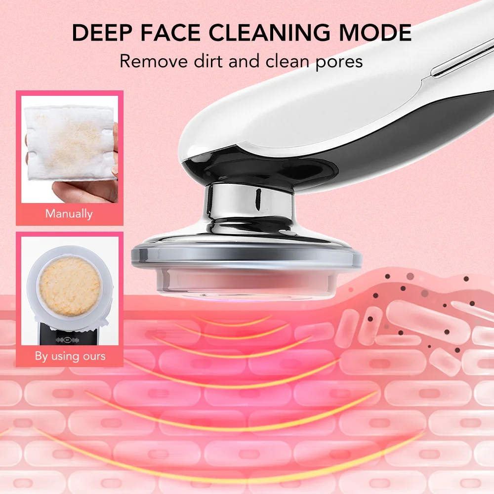 7 in 1 Face Lift Devices RF Microcurrent Skin Rejuvenation Facial Massager Light Therapy Anti Aging Wrinkle Beauty Apparatus
7 in 1 Face Lift Devices RF Microcurrent Skin Rejuvenation Facial Massager Light Therapy Anti Aging Wrinkle Beauty Apparatus