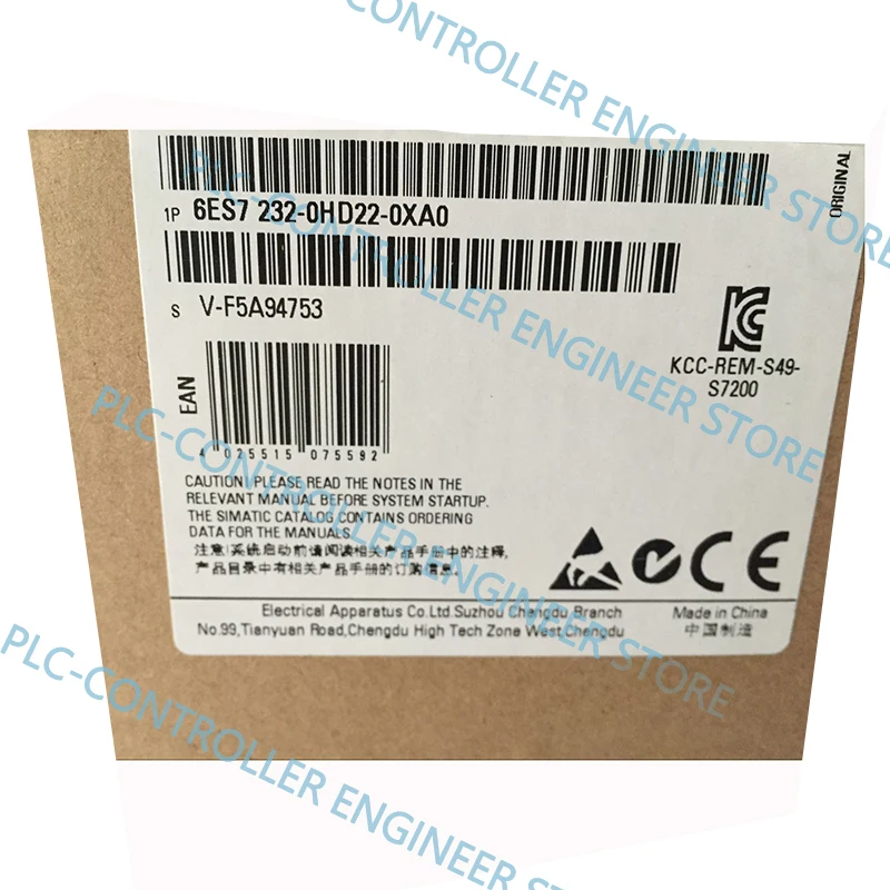 New In Box PLC Controller 24 Hours Within Shipment 6ES7 232-0HD22-0XA0
New In Box PLC Controller 24 Hours Within Shipment 6ES7 232-0HD22-0XA0
