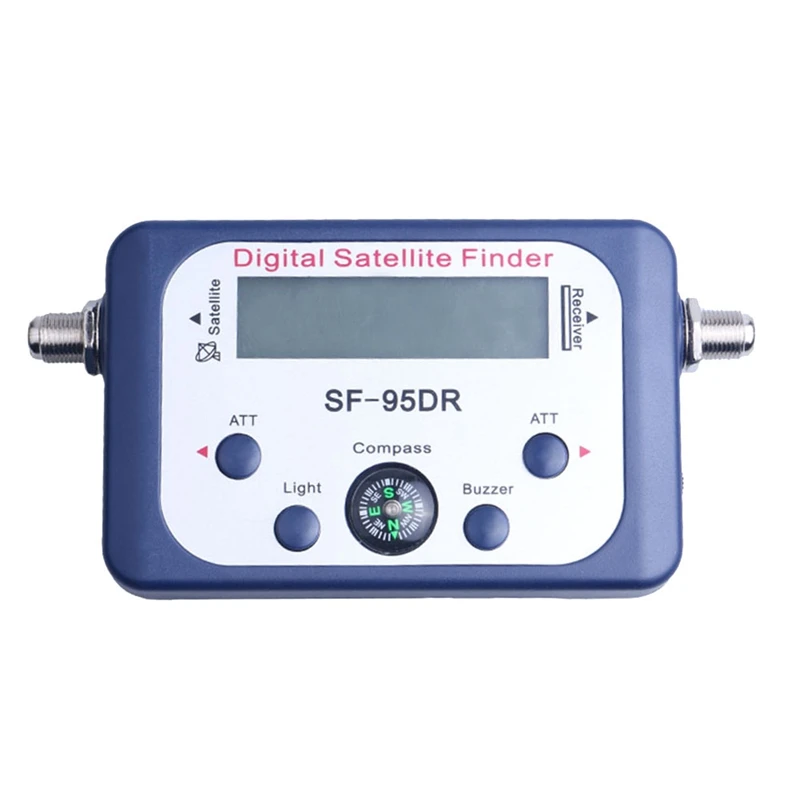 1 Set Digital SF-95DR Meter Satellite Finder TV Signal Receiver Sat Decoder Satfinder LCD Display
1 Set Digital SF-95DR Meter Satellite Finder TV Signal Receiver Sat Decoder Satfinder LCD Display