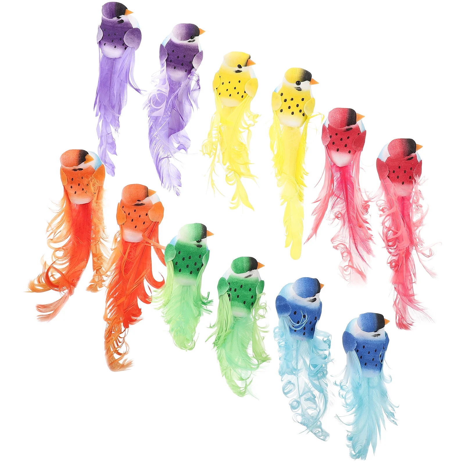 12 PCS Sparrow Bird Artificial Birds Hummingbird Decor Bling The Creative Gardening Foam Fake Miniatures
12 PCS Sparrow Bird Artificial Birds Hummingbird Decor Bling The Creative Gardening Foam Fake Miniatures