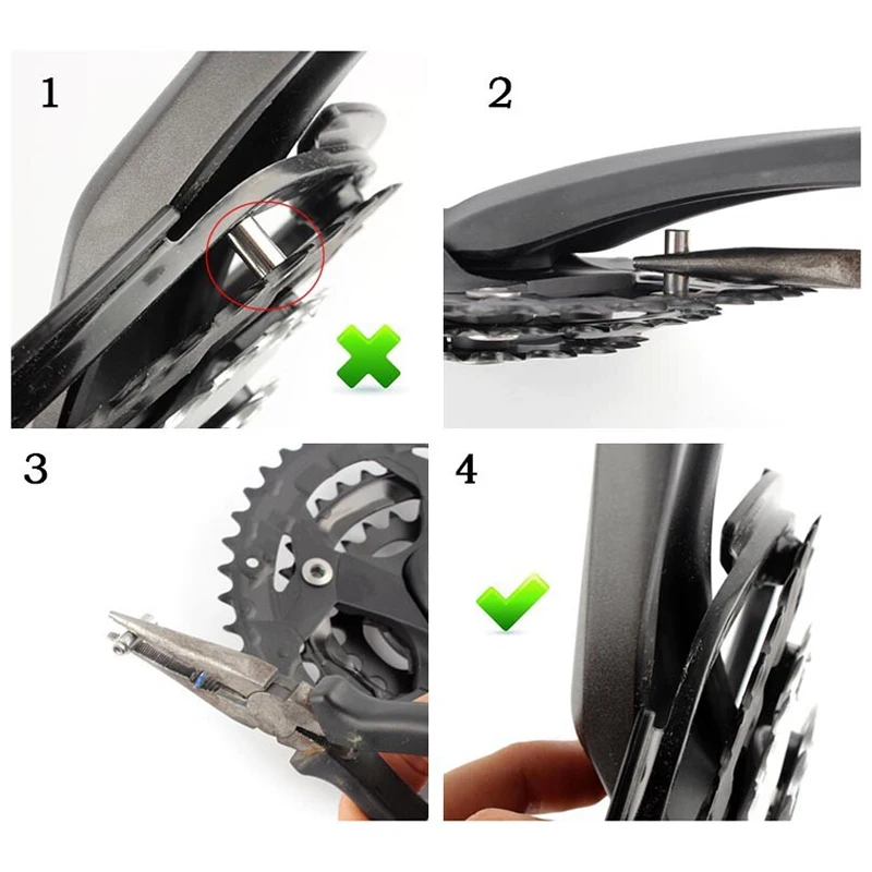 Practical And Durable 4 Holes MTB Bicycle Bike Chain Wheel Crankset Cap Protection Cover Guard Plastic Easy Installation
Practical And Durable 4 Holes MTB Bicycle Bike Chain Wheel Crankset Cap Protection Cover Guard Plastic Easy Installation