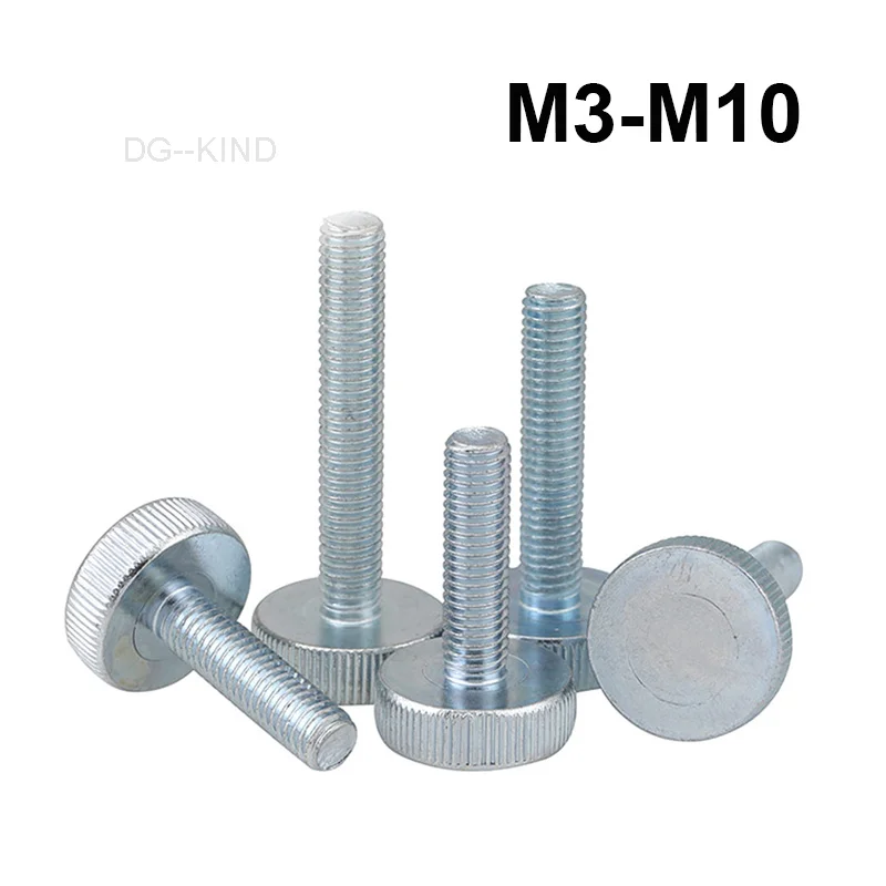 1/5 pcs M3-M10 galvanized serrated head thumb screws hand tighten screw for computer case
1/5 pcs M3-M10 galvanized serrated head thumb screws hand tighten screw for computer case