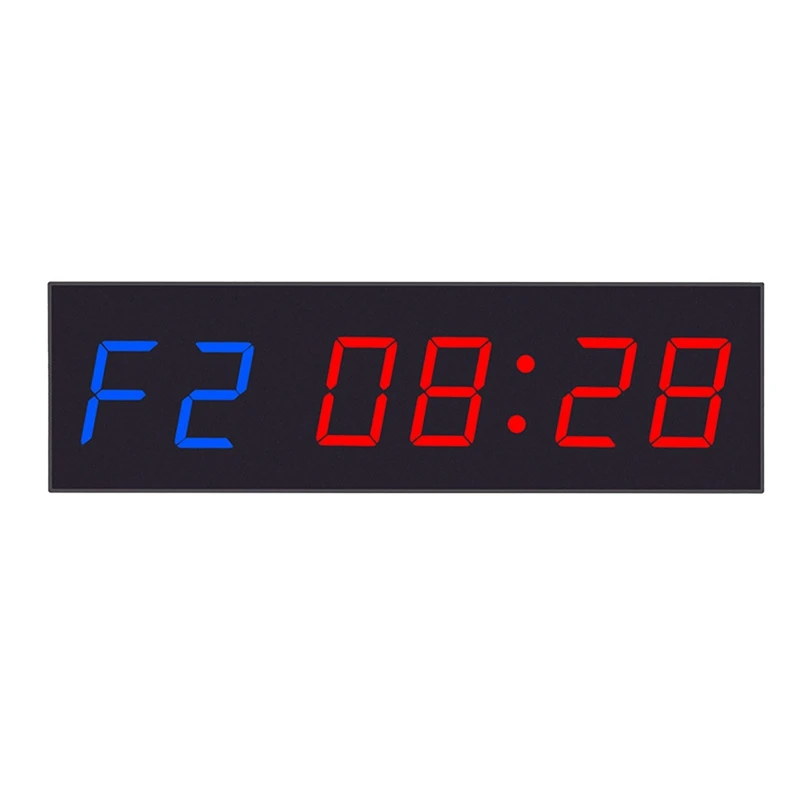 6 Digit Timer Interval Programmable Countdown/UP Stopwath Real Time Clock For Home Gym Fitness
6 Digit Timer Interval Programmable Countdown/UP Stopwath Real Time Clock For Home Gym Fitness