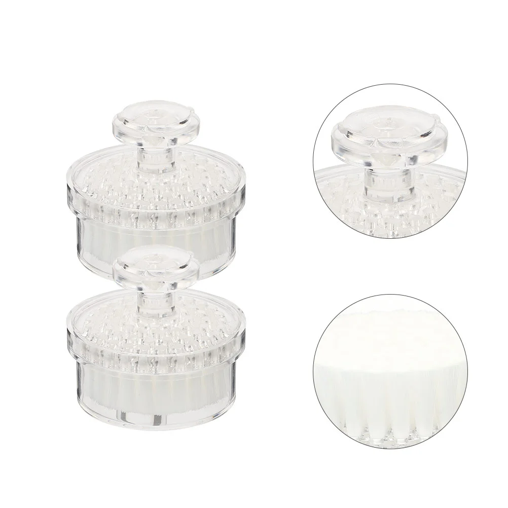 2pcs Portable Facial Cleaning Brushes Supple Face Cleaners Beauty Scrubber Brushes (White)
2pcs Portable Facial Cleaning Brushes Supple Face Cleaners Beauty Scrubber Brushes (White)