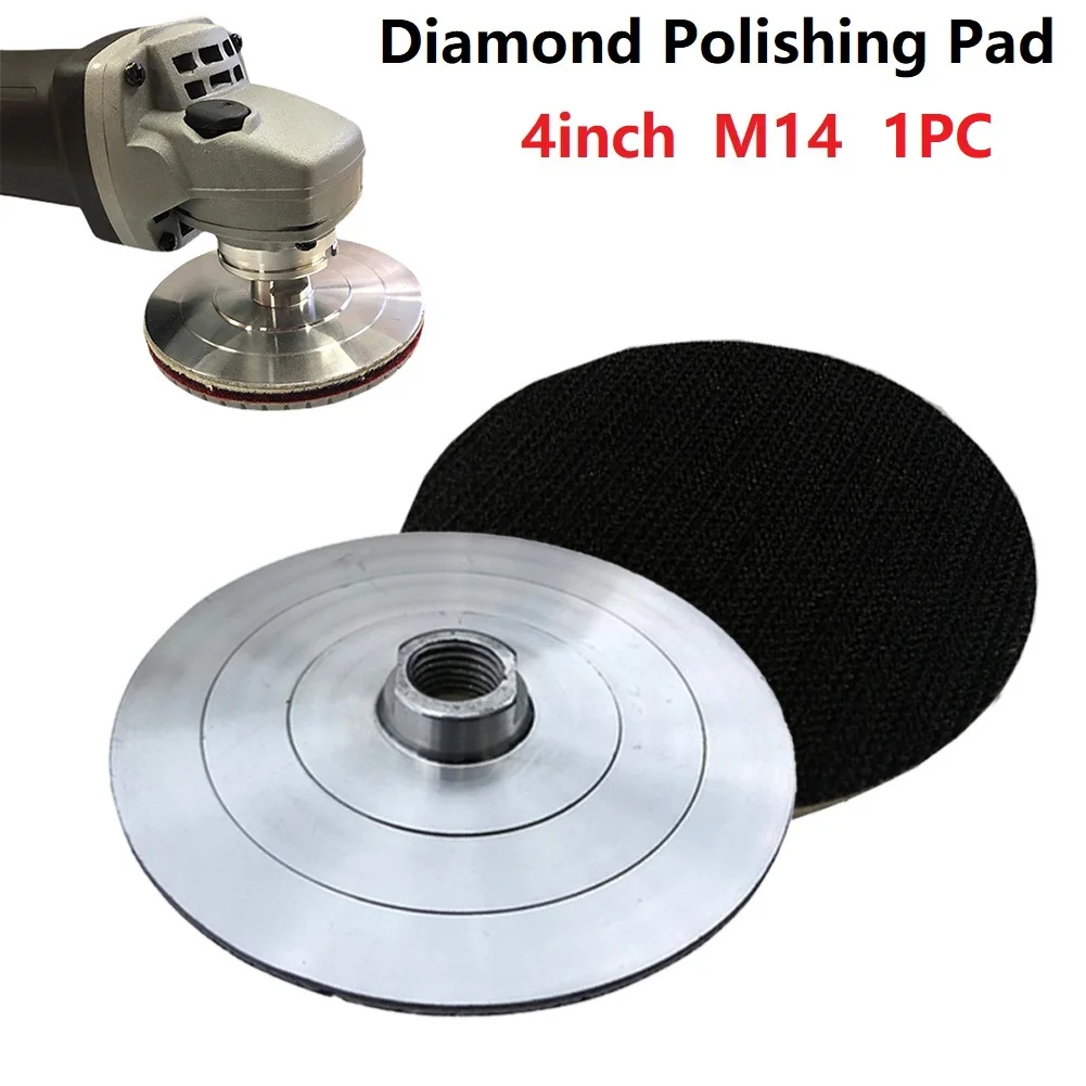 1PC 4inch 100mm Polishing Pads For Diamond Polishing Pad Aluminum Base Backing Holder M14 Buffing Polishing Pads
1PC 4inch 100mm Polishing Pads For Diamond Polishing Pad Aluminum Base Backing Holder M14 Buffing Polishing Pads