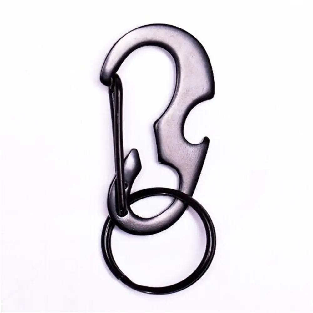Portable Stainless Steel D-shaped Buckle Multifunctional Key Ring Bottle Opener Hanging Buckle
Portable Stainless Steel D-shaped Buckle Multifunctional Key Ring Bottle Opener Hanging Buckle