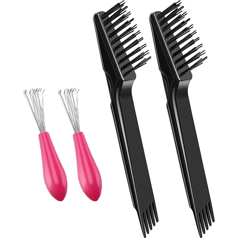4Pcs Hair Brush Cleaning Tool Comb Cleaning Hairbrush Hair Brush Cleaner Rake For Removing Dirt Home And Salon Use 
4Pcs Hair Brush Cleaning Tool Comb Cleaning Hairbrush Hair Brush Cleaner Rake For Removing Dirt Home And Salon Use