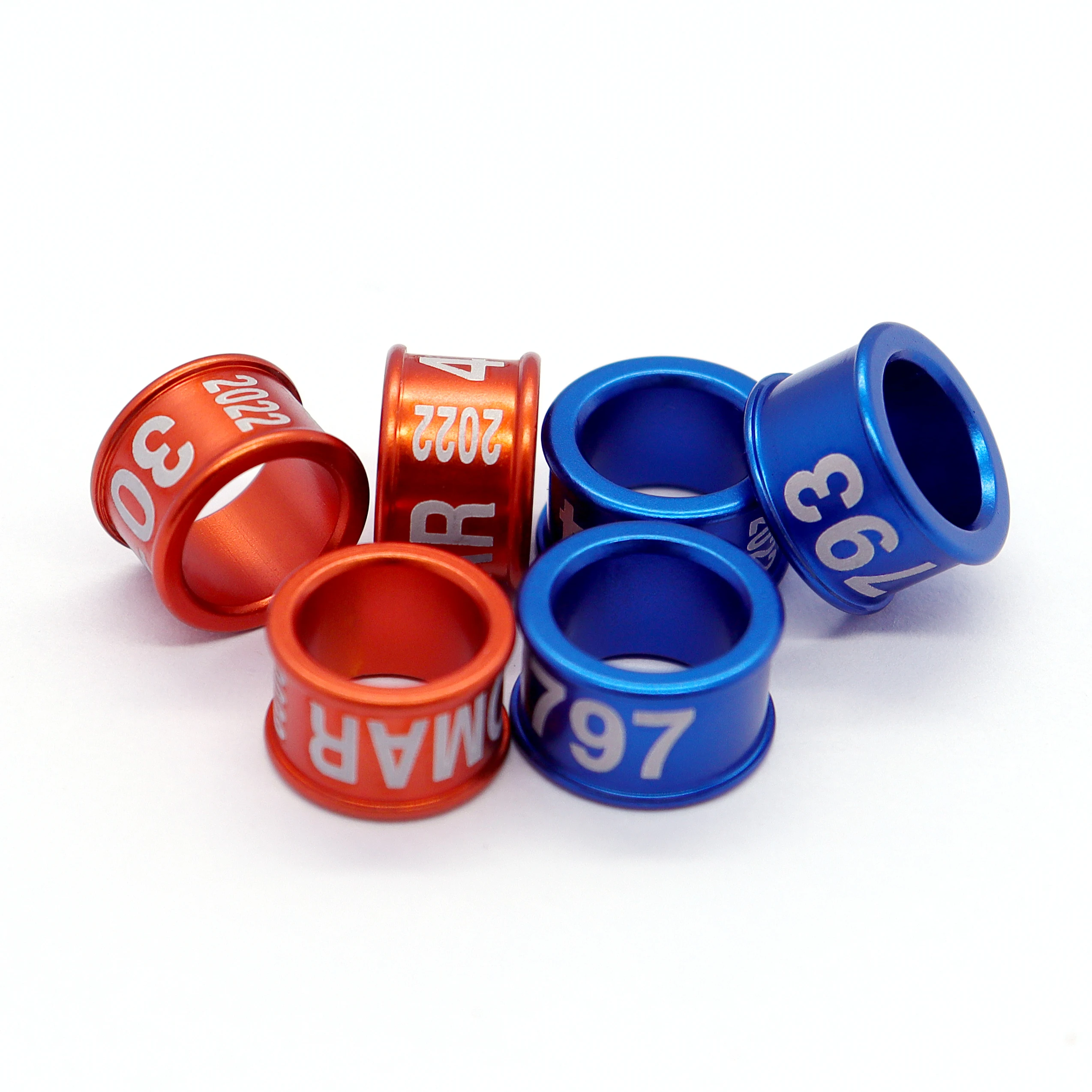 100Pcs Inner Diameter 12mm Multicolor Optional Aluminium Pigeon Bands Bird Leg Rings Dove Leg Rings Identify Bands for Pigeon Bi
100Pcs Inner Diameter 12mm Multicolor Optional Aluminium Pigeon Bands Bird Leg Rings Dove Leg Rings Identify Bands for Pigeon Bi