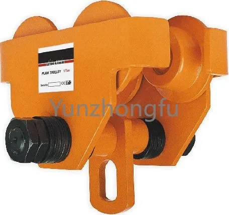 Hot Sell 1ton 2ton 3ton 5ton 10ton 20ton 30ton Plain Trolley Geared Trolley Pull Trolley 0.5t-30ton
Hot Sell 1ton 2ton 3ton 5ton 10ton 20ton 30ton Plain Trolley Geared Trolley Pull Trolley 0.5t-30ton