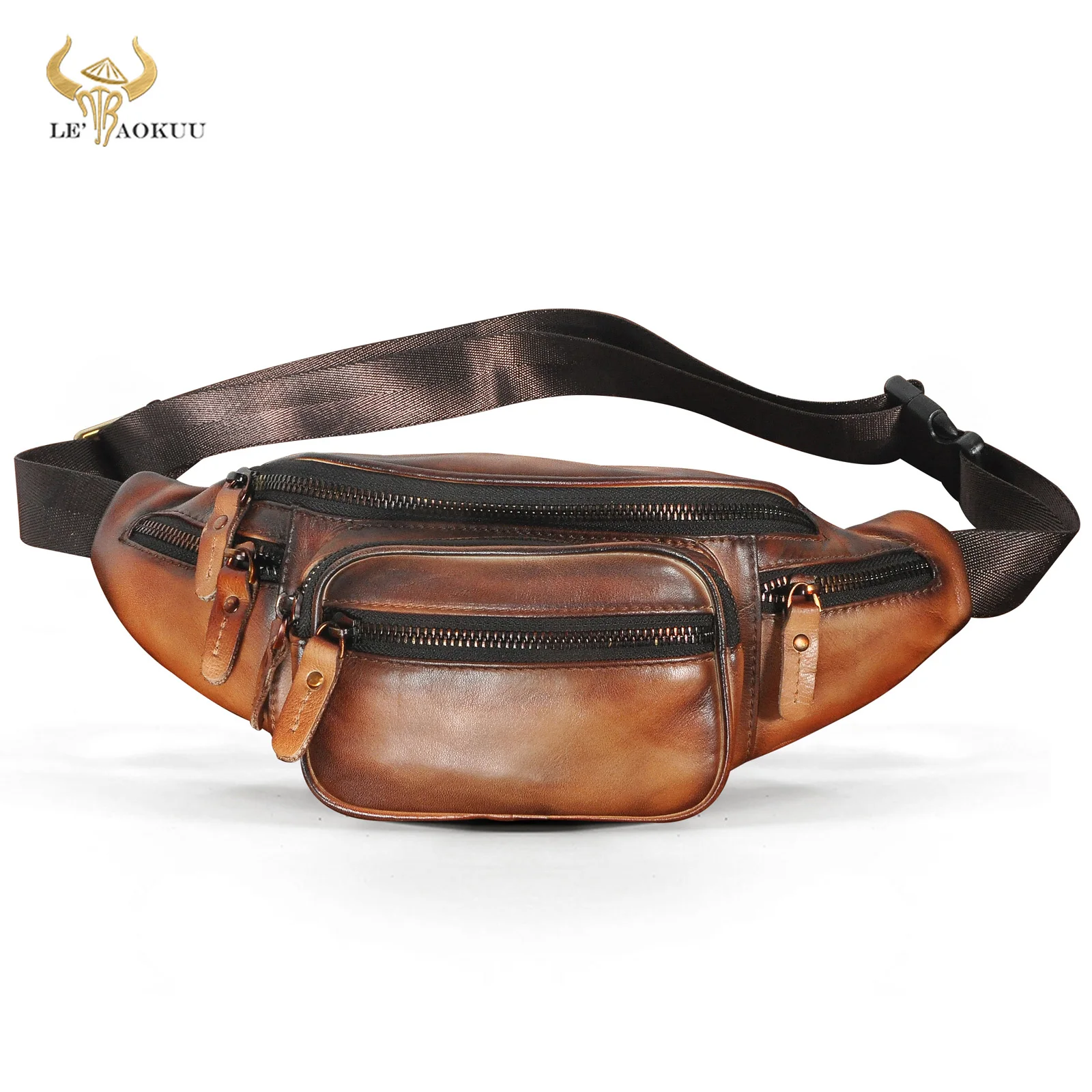 Soft Bull Leather Male Cross-body Sling Chest Pack Design Travel Cigarette Phone Case Pouch Travel Fanny Waist Belt Bag Men 346
Soft Bull Leather Male Cross-body Sling Chest Pack Design Travel Cigarette Phone Case Pouch Travel Fanny Waist Belt Bag Men 346