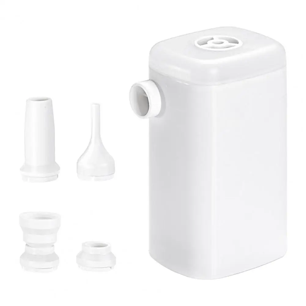 Air Pump High Pump Rechargeable Carry Easily Compact Size One Key Start ABS Air Bed Electric Air Pump with 4 Nozzles Kit
Air Pump High Pump Rechargeable Carry Easily Compact Size One Key Start ABS Air Bed Electric Air Pump with 4 Nozzles Kit